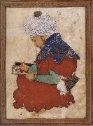 Muslim artist, An idealized portrait of Bihzad